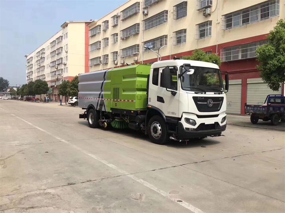 16方洗掃車-程力東風(fēng)天錦VR高端大型16方洗掃車廠家價(jià)格