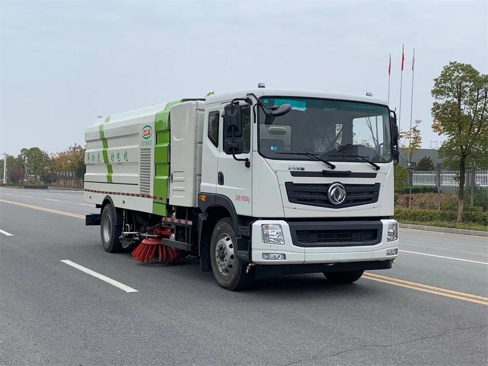 16方洗掃車-東風(fēng)T5新能源純電動(dòng)16噸洗掃車