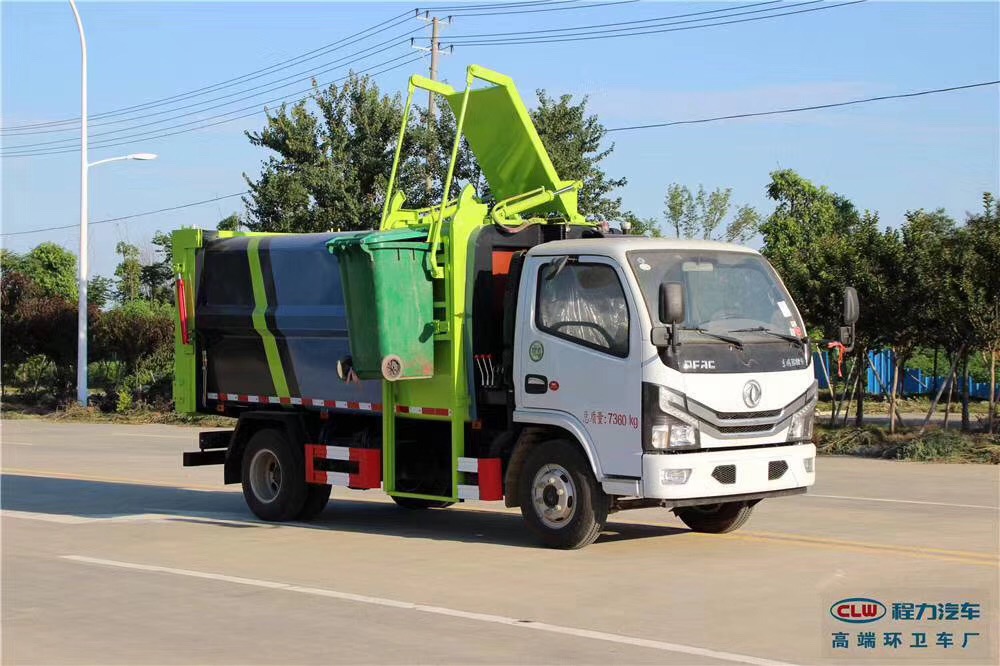 國六東風?多小?利卡側裝壓縮垃圾車多維展示