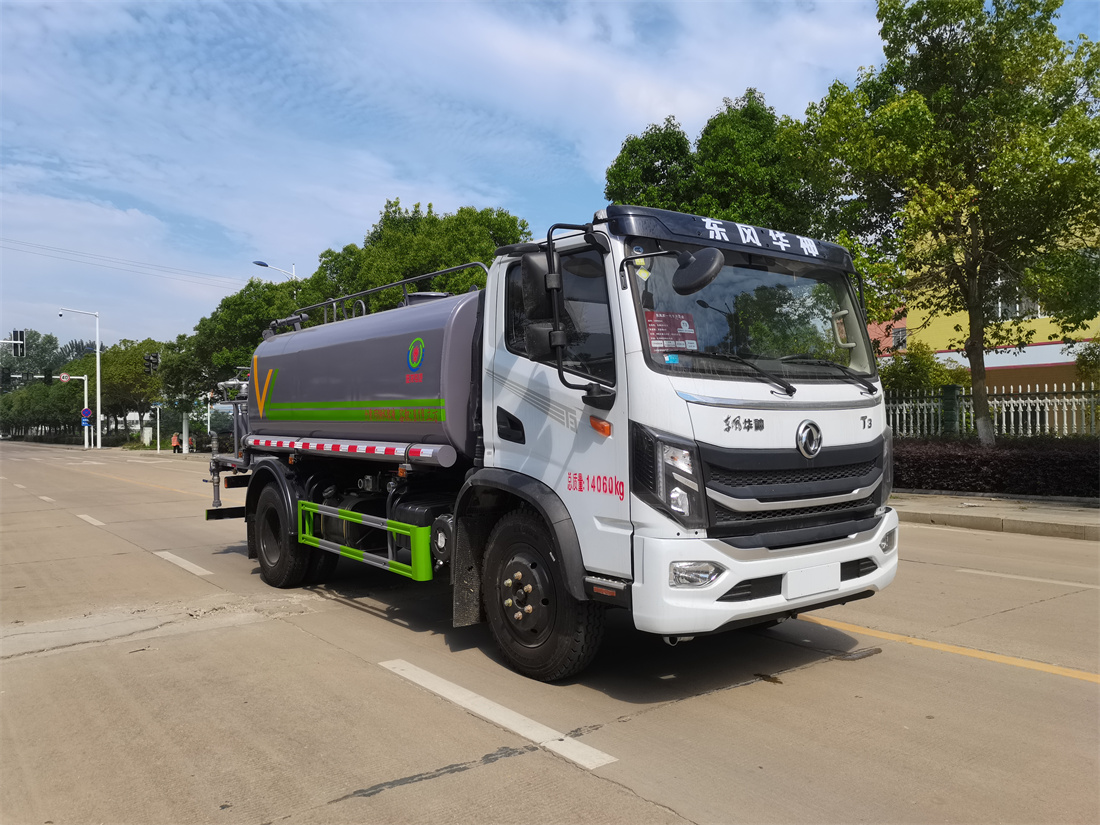 10噸灑水車-湖北旺龍東風T3國六10立方灑水車廠家價格